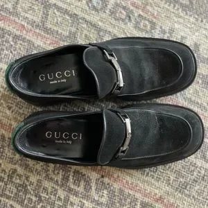Gucci | Shoes | Black Chunky Gucci Loafers Excellent  display picture 1